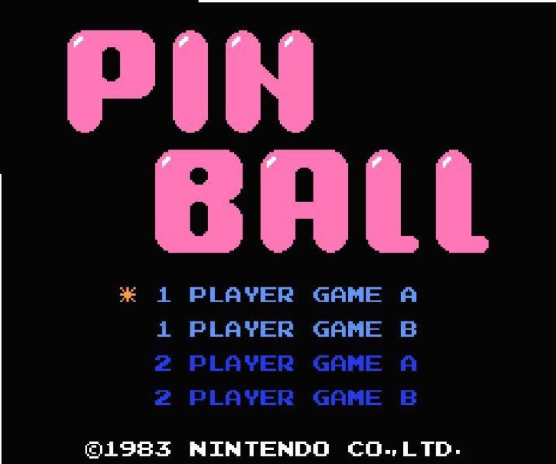 ファミコンゲーム『ピンボール』｜今でも人気のレトロタイトル