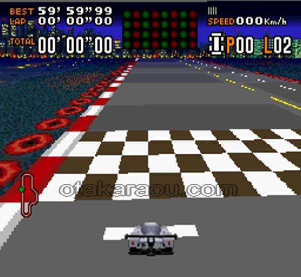エキゾースト・ヒートII スーパーファミコンソフト / 起動確認済み プレイ画面 / F1 ROC II: Race of Champions Super Famicom Game Gameplay Screenshot