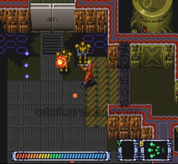 怒りの要塞 スーパーファミコンソフト / 起動確認済み プレイ画面 / 怒りの要塞 Super Famicom Game Gameplay Screenshot