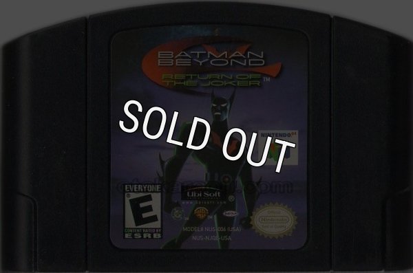 海外64ソフト 名作 BATMAN BEYOND : RETURN OF THE JOKER