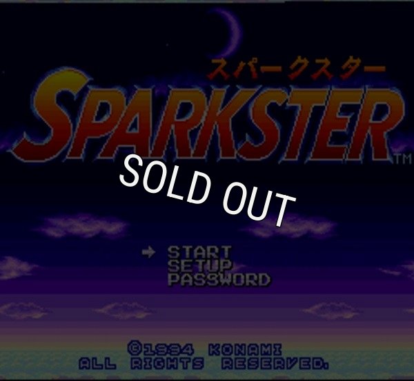 スーパーファミコンソフト画像 スパークスター