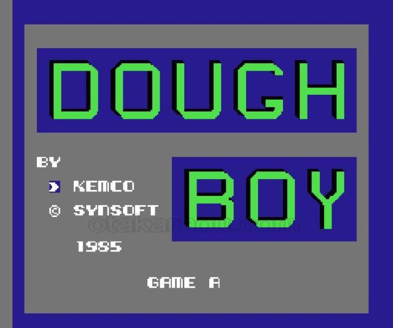 DOUGH BOY ダウ・ボーイ ファミリーコンピュータ ファミコン攻略]ダウボーイをサクッと1周クリア[初心者向け動画