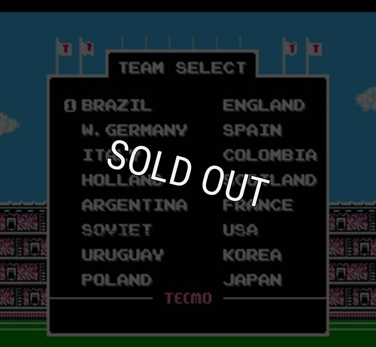 famicom rom テクモ ワールドカップサッカー
