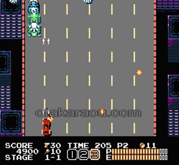 ガン デック ファミコンソフト / 起動確認済み プレイ画面 / Vice: Project Doom (Gun-Dec) Famicom Game Gameplay Screenshot