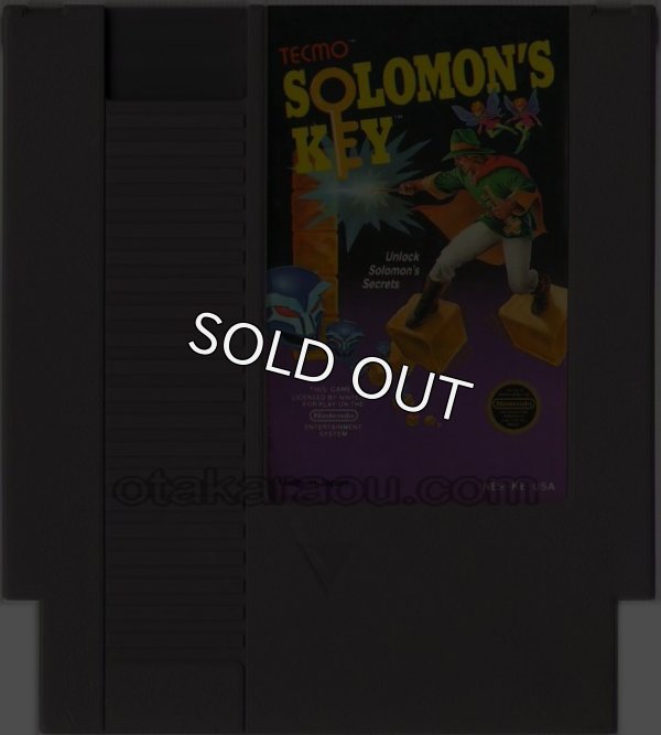NESソフト 販売 SOLOMON'S KEY(ソロモンの鍵)