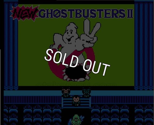 名作ファミコンソフト NEWゴーストバスターズ２
