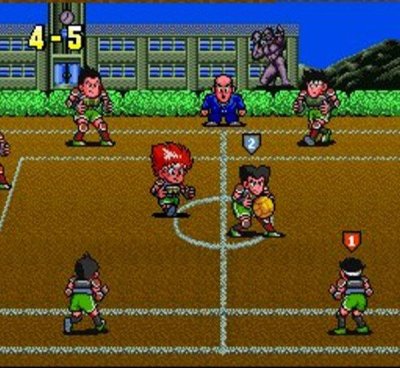 炎の闘球児 ドッジ弾平 スーパーファミコンソフト カセットのみ (端子