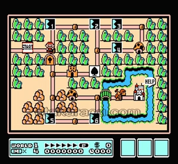 famicom game image スーパーマリオブラザーズ3