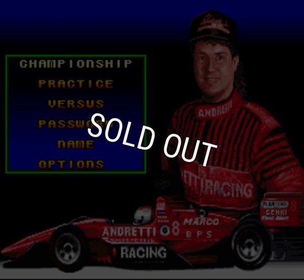 スーパーファミコン名作 マイケル・アンドレッティ インディカーチャレンジ