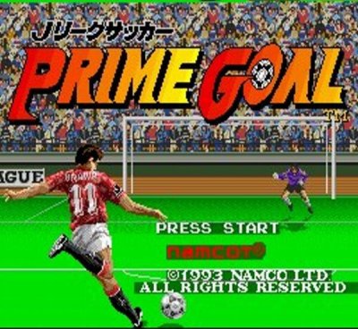 Jリーグサッカープライムゴール スーパーファミコンソフト / 起動確認済み プレイ画面 / J-League Soccer Prime Goal Super Famicom Game Gameplay Screenshot