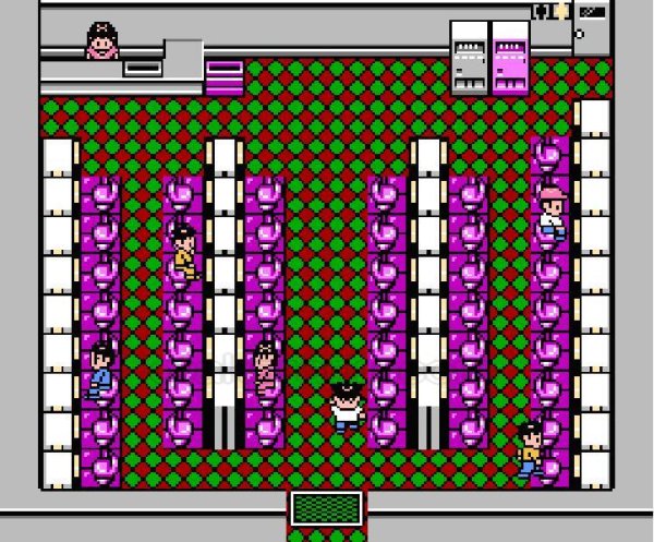 東京パチスロアドベンチャー ファミコンソフト / 起動確認済み プレイ画面 / Tokyo Pachislo Adventure Famicom Game Gameplay Screenshot