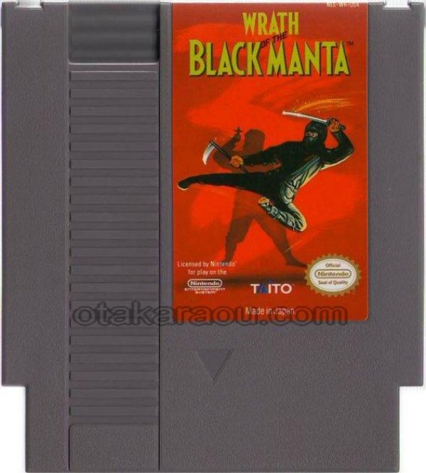 NESソフト 販売 WRATH OF THE BLACK MANTA