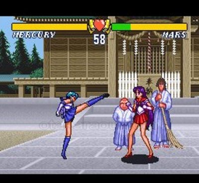 美少女戦士セーラームーンS 場外乱闘! 主役争奪戦 スーパーファミコン
