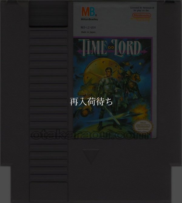 TIME LORD NESソフト / 端子清掃済み 動作確認済み / TIME LORD NES Game Tested & Working