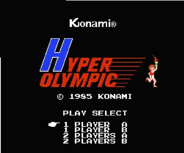 ファミコンソフト画像 ハイパーオリンピック