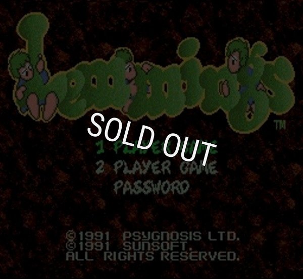 SFC ROM レミングス