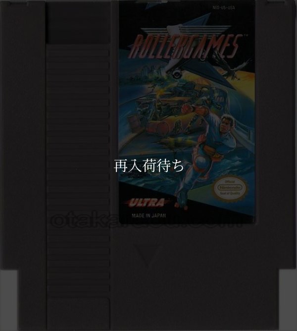 ROLLERGAMES NESソフト / 端子清掃済み 動作確認済み / ROLLERGAMES NES Game Tested & Working