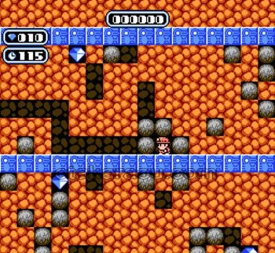 【ファミコン画像】バルダーダッシュ