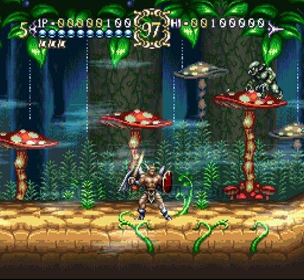 アクトレイザー2 スーパーファミコンソフト / 起動確認済み プレイ画面 / ActRaiser Super Famicom Game Gameplay Screenshot