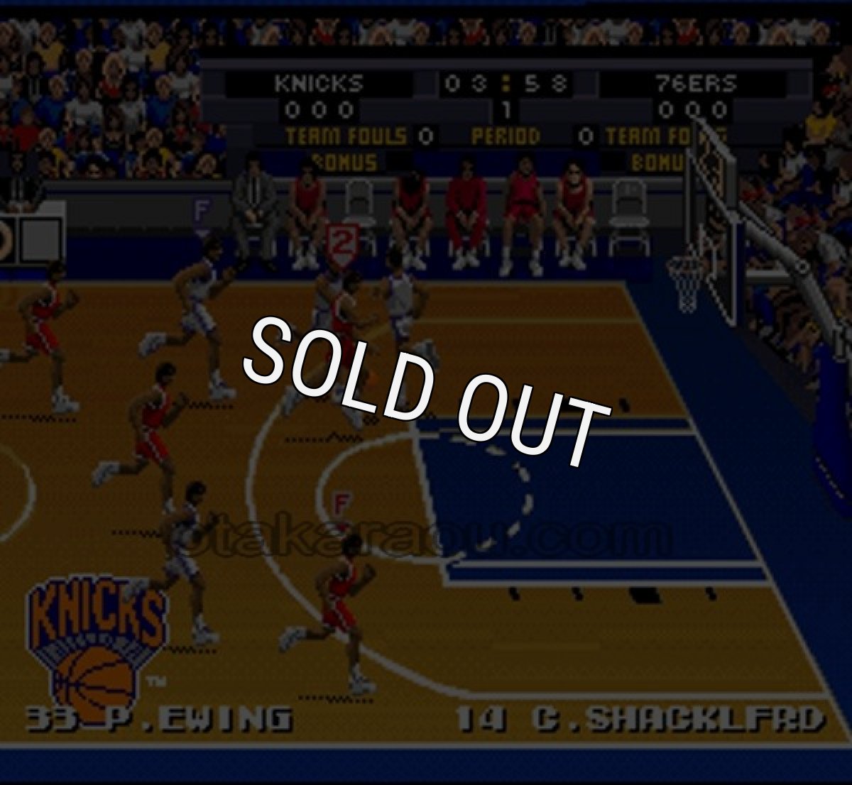 スーファミソフト名作 テクモスーパーNBAバスケットボール