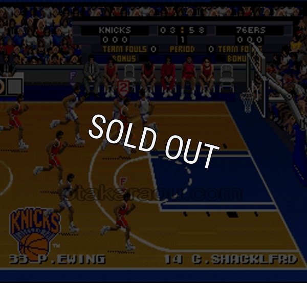 スーファミソフト名作 テクモスーパーNBAバスケットボール