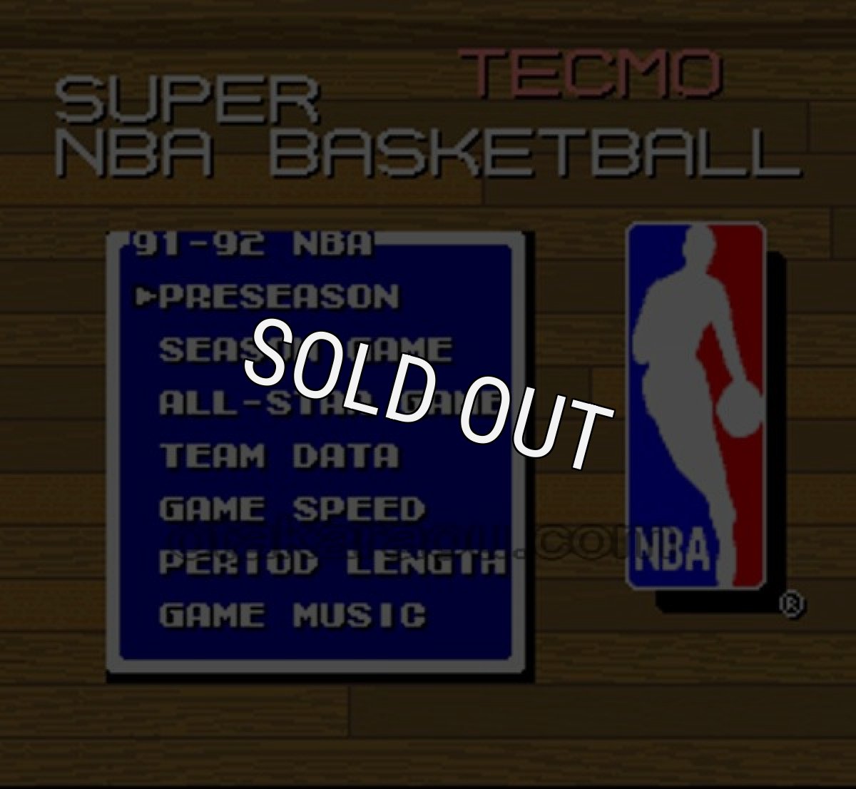 スーファミ名作 テクモスーパーNBAバスケットボール