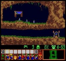 スーパーファミコンソフト電池交換レミングス