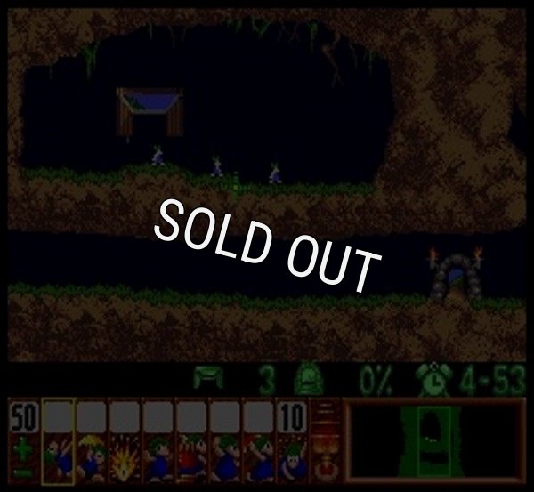 スーパーファミコンソフト電池交換レミングス