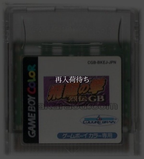 飛龍の拳烈伝GB ゲームボーイカラーソフト / 端子清掃済み 動作確認済み / Flying Dragon (Hiryuu no Ken Retsuden GB) Game Boy Color Game Tested & Working