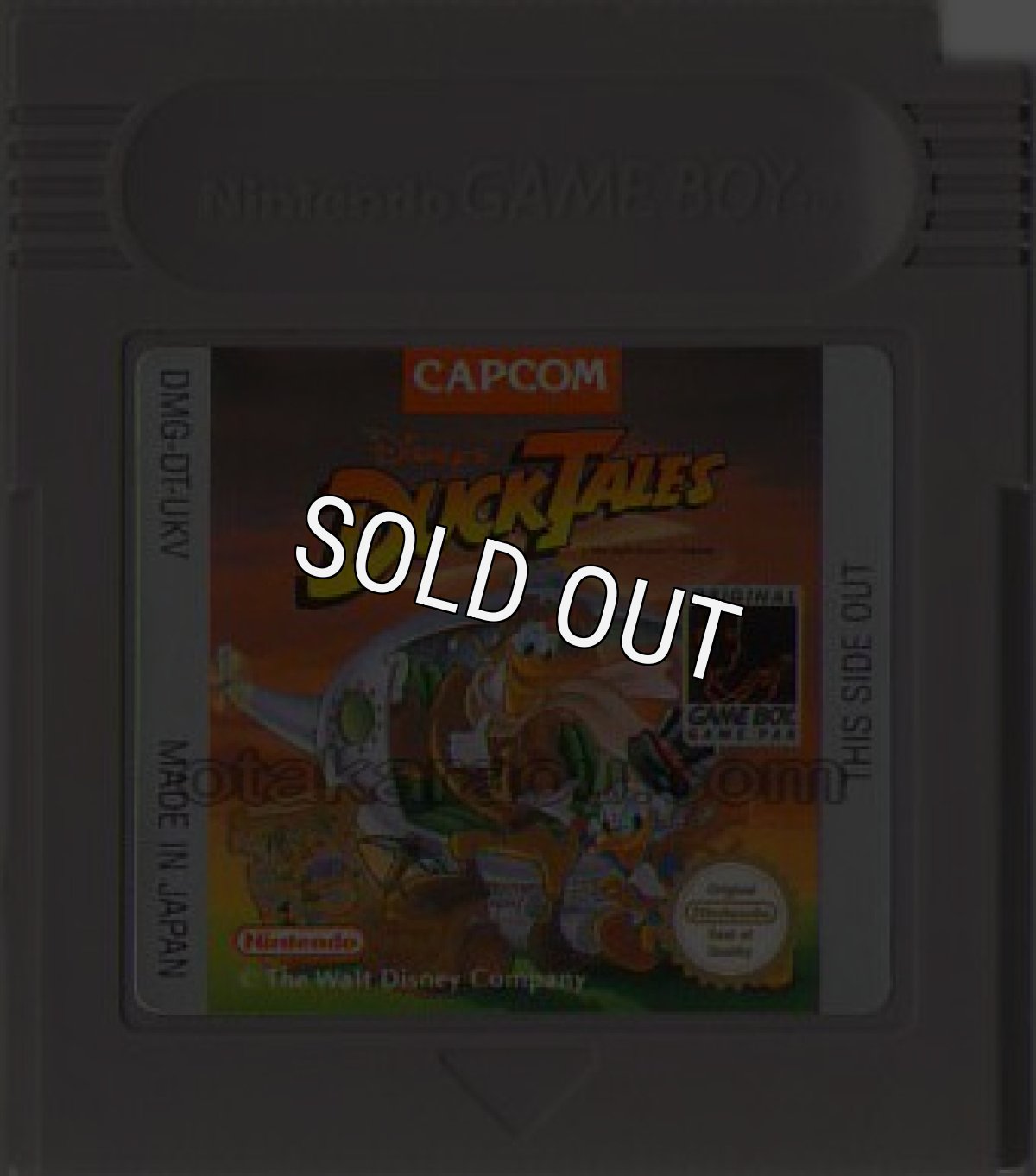 海外 ゲームボーイソフト Disney's DUCK TALES