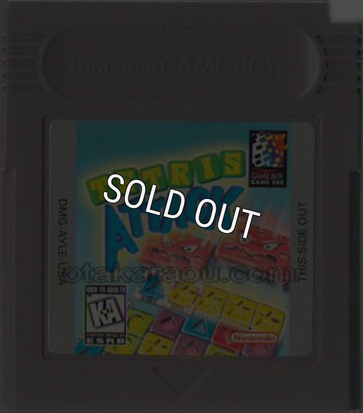 海外 ゲームボーイソフト TETRIS ATTACK(テトリスアタック)