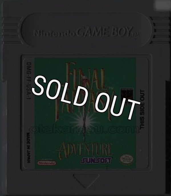 Final Fantasy Adventure Game Boy Nintendo GB Original
