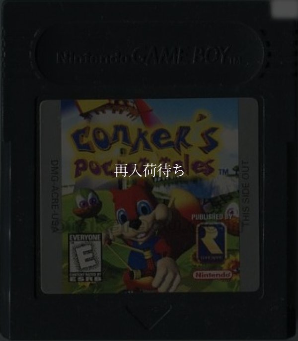 Conker's Pocket Tales ゲームボーイカラー海外版 / 海外版 端子清掃済み 動作確認済み / Conker's Pocket Tales Game Boy Color (Overseas Version) Tested & Working
