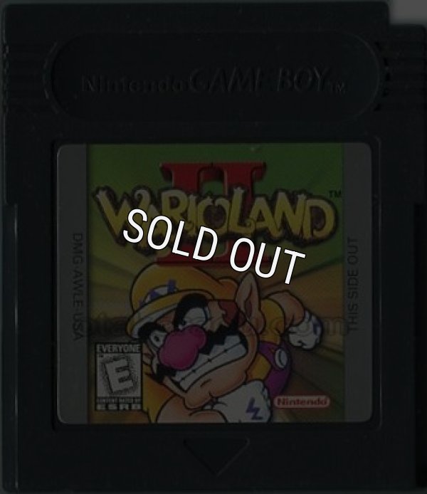 海外 ゲームボーイカラーソフト WARIO LAND II(ワリオランド2 盗まれた財宝)