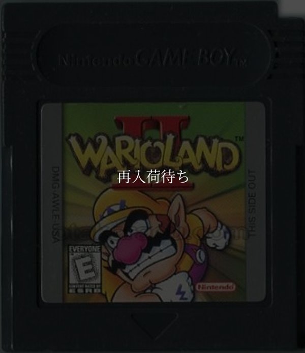 海外 ゲームボーイカラーソフト WARIO LAND II(ワリオランド2 盗まれた財宝)
