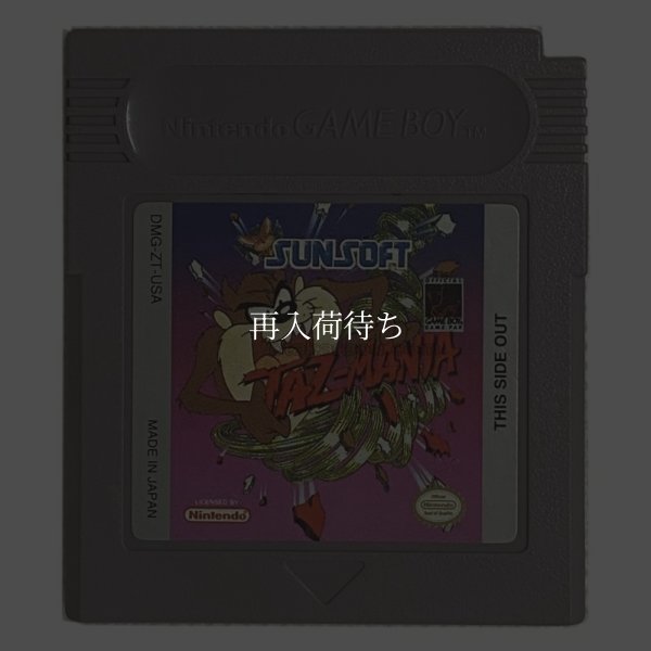 TAZ-MANIA (タズマニア) ゲームボーイ海外版 / 海外版 端子清掃済み 動作確認済み / TAZ-MANIA Game Boy (Overseas Version) Tested & Working