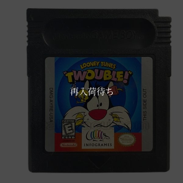 LOONEY TUNES : TWOUBLE ゲームボーイカラー海外版 / 海外版 端子清掃済み 動作確認済み / LOONEY TUNES : TWOUBLE Game Boy Color (Overseas Version) Tested & Working