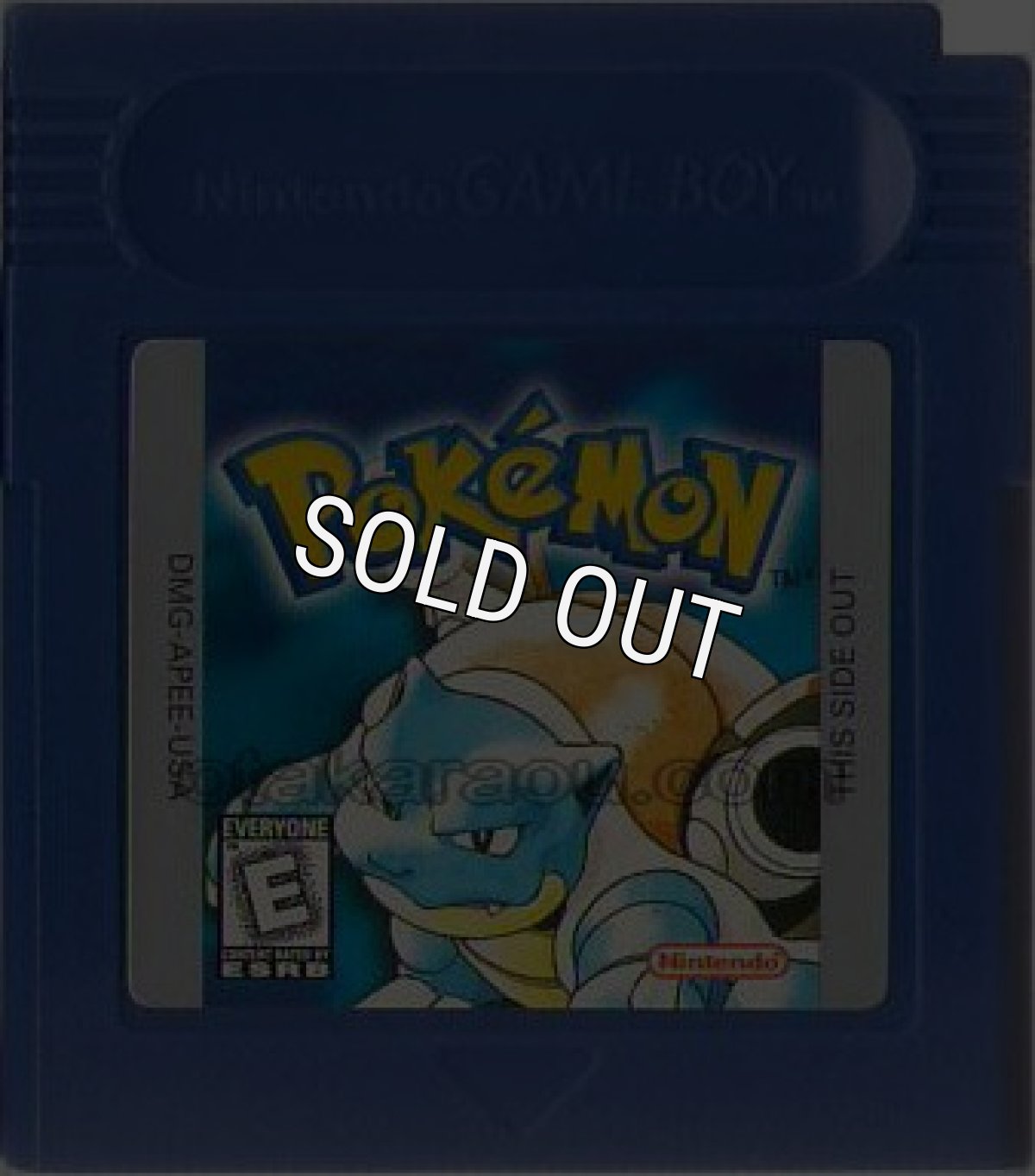 海外 ゲームボーイソフト POKEMON Blue Version(ポケモン ブルーバージョン)