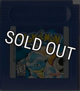 POKEMON Blue Version(ポケモン ブルーバージョン)｜電池切れで