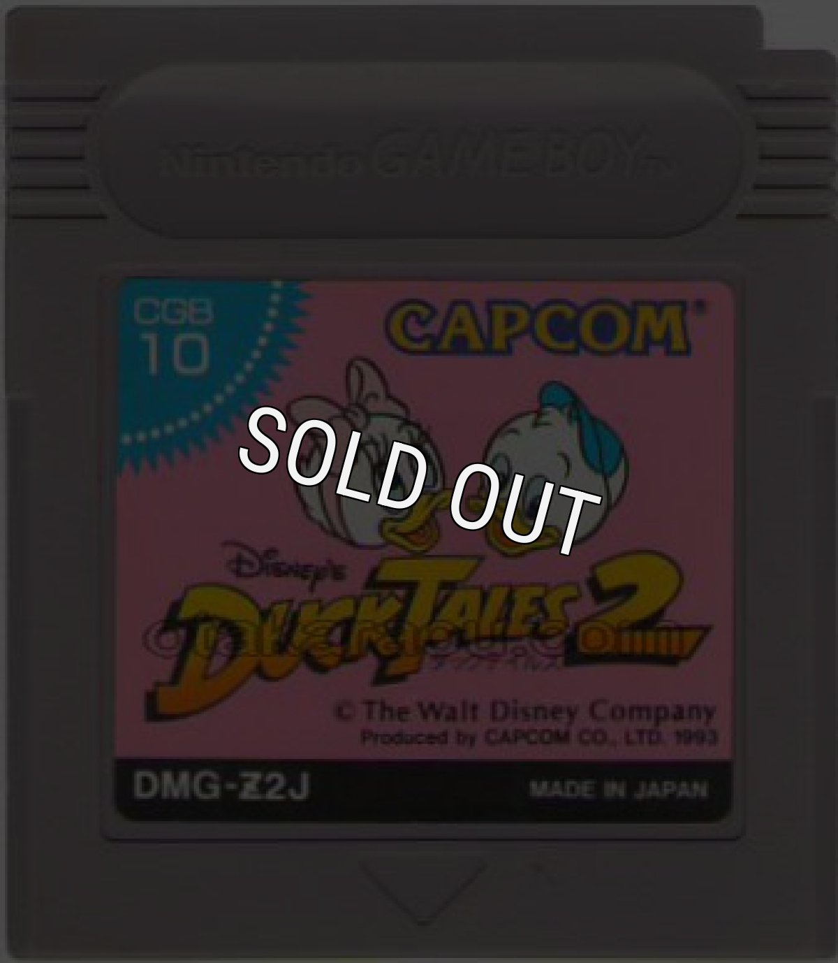 ゲームボーイ 名作 ダックテイルズ2