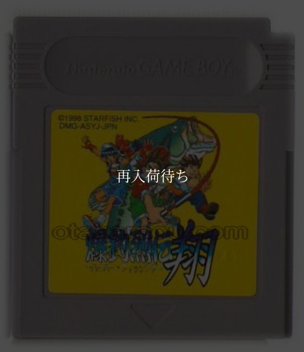 爆釣烈伝 翔  ハイパー・フィッシング ゲームボーイソフト / 端子清掃済み 動作確認済み / Bakutou Retsuden Shou Game Boy Game Tested & Working