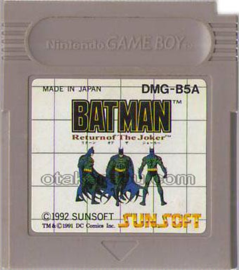 148　バットマンリターンオブジョーカー ゲームボーイ Game Boy Import: バットマン -リターンオブザジョーカー
