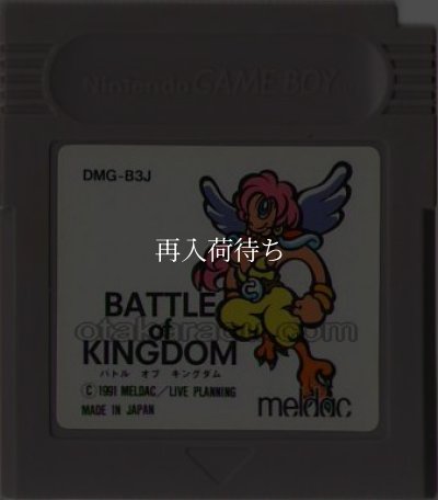 バトルオブキングダム ゲームボーイソフト カセットのみ (端子清掃済