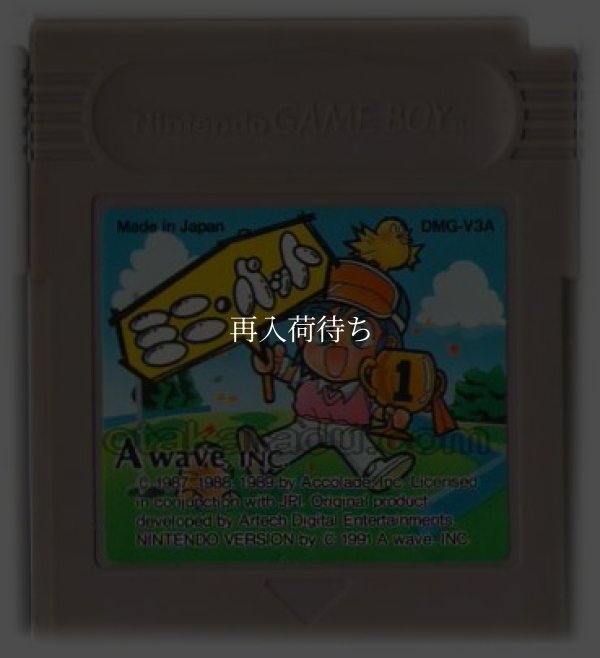 ミニ・パット ゲームボーイソフト / 端子清掃済み 動作確認済み / Mini-Putti Game Boy Game Tested & Working