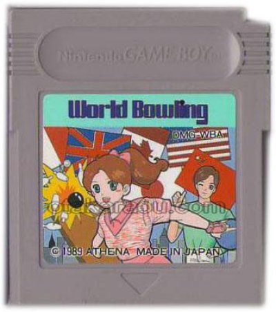 ワールドボウリング ゲームボーイソフト カセットのみ (端子清掃済
