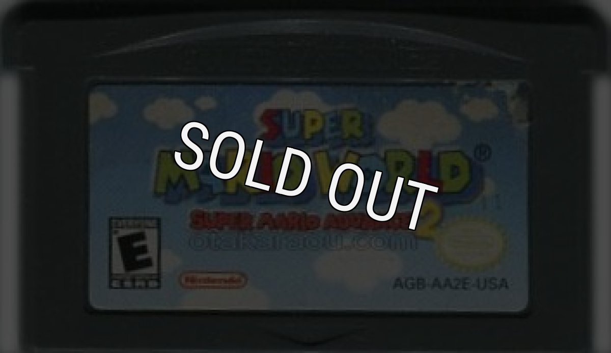 海外版 ゲームボーイアドバンスソフト Super Mario World : Super Mario Advance 2