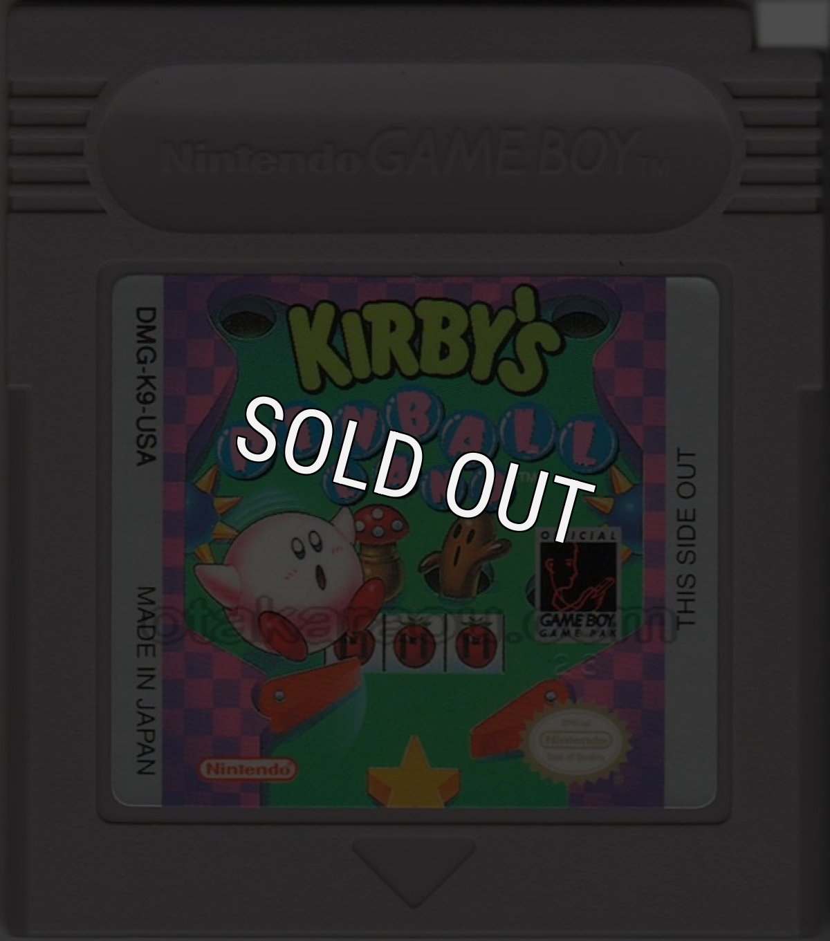 海外 ゲームボーイソフト Kirby's Pinball Land (カービィのピンボール)