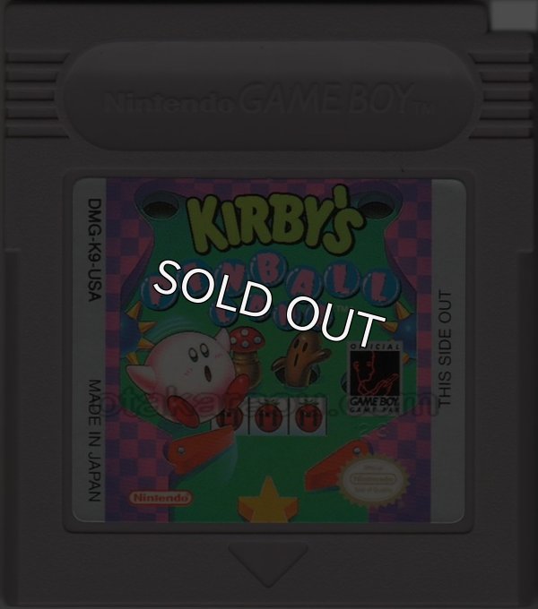 海外 ゲームボーイソフト Kirby's Pinball Land (カービィのピンボール)