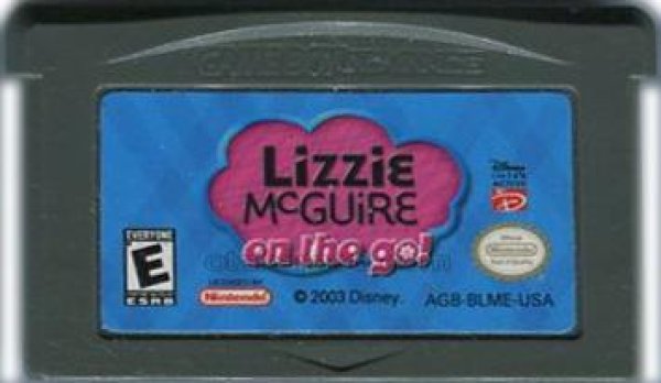 海外版 ゲームボーイアドバンスソフト Lizzie McGuire : on the go!