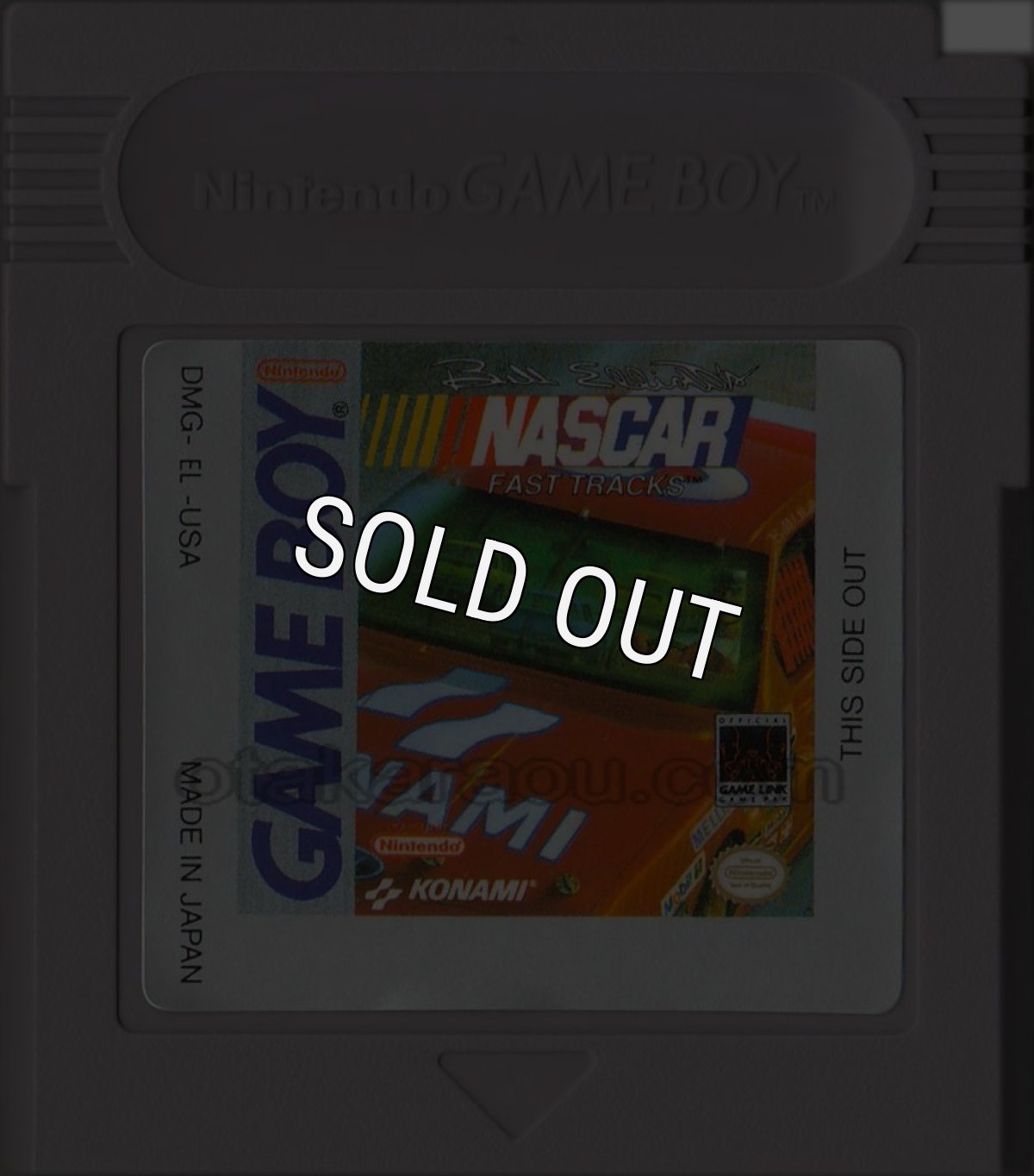 海外 ゲームボーイソフト Bill Elliott's NASCAR Fast Tracks